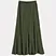 elastic high waist Loose and Fit A-Line Skirt